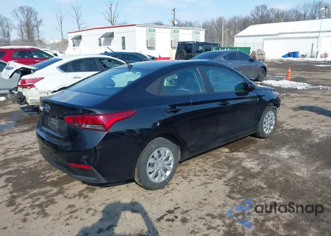 2022 Hyundai Accent Se из США, поврежденный, VIN 3KPC24A63NE170367